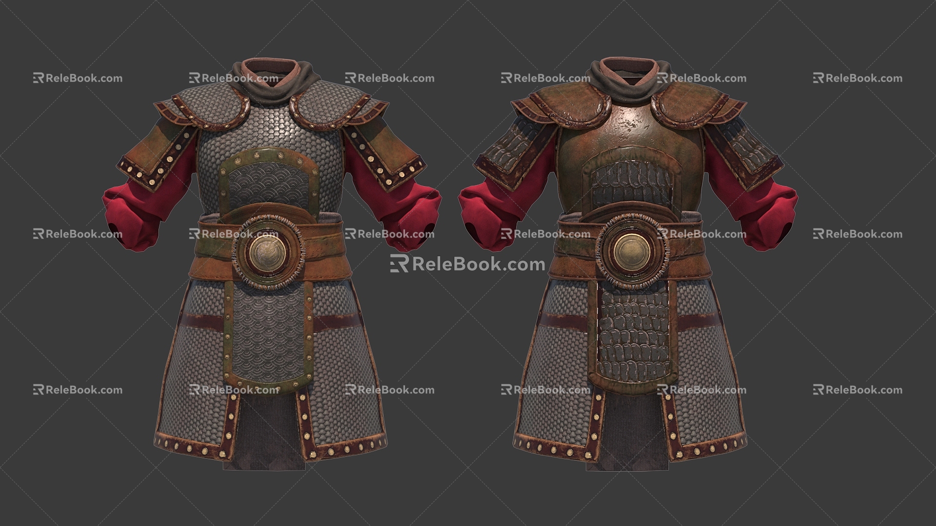 Ancient Warrior Armor Armor 3d model