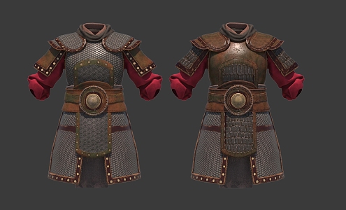 Ancient Warrior Armor 3d model