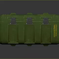 Green EOD Weapon Storage Case With Explosive Ordnance Disposal Markings