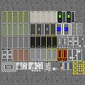 Collection Of Facility Icons With Diverse Colors And Design Styles