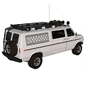 Off-road RV MPV 3d model