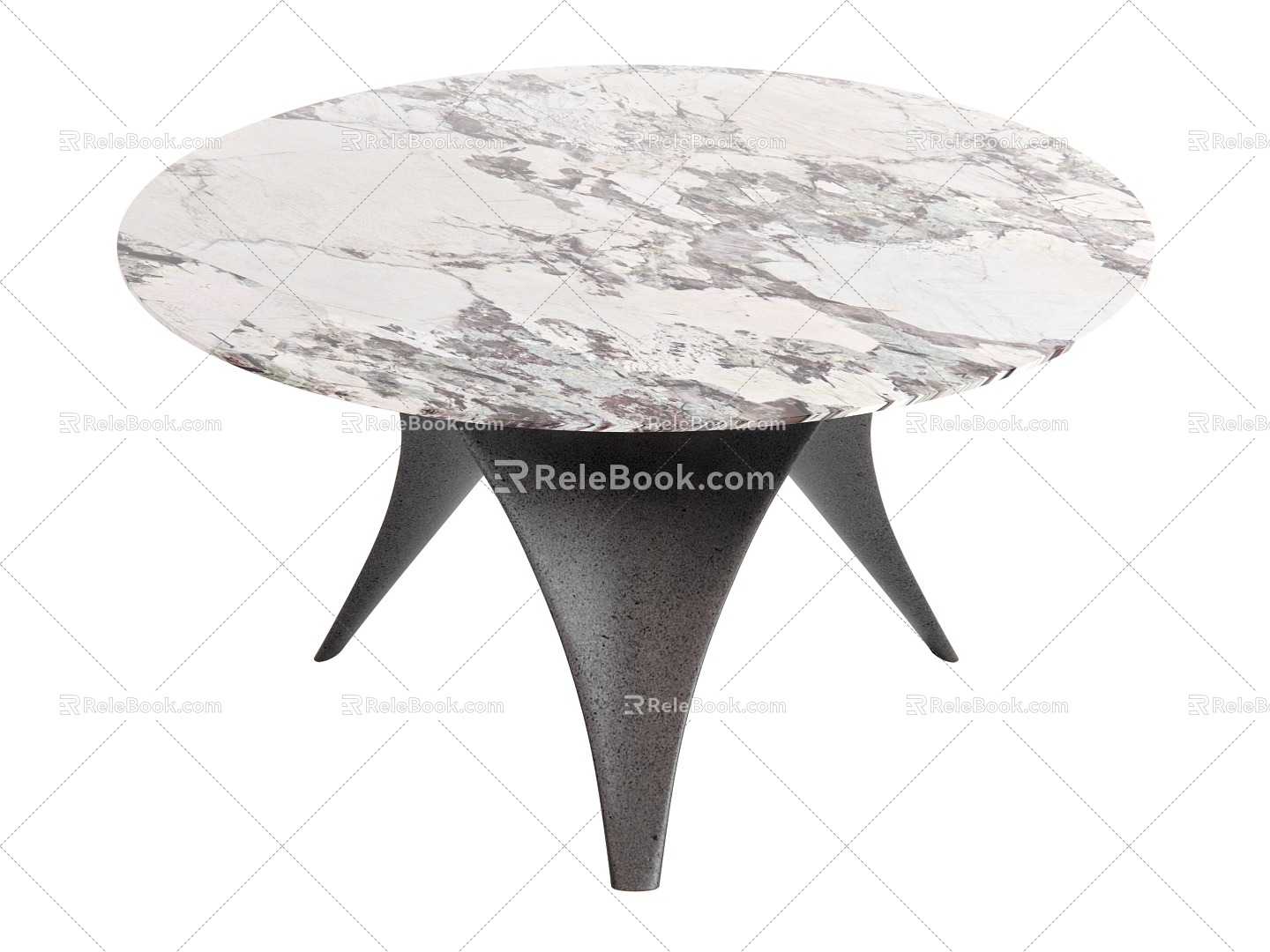 Modern dining table 3d model