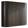 Natural Wooden Wall Panel With Vertical Slats And Warm Texture For Interior Design 3d model