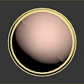 Detailed View Of Shiny Gold And Copper Bullet On Black Reflective Surface