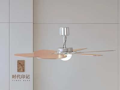 Modern Contemporary Ceiling Pendant Light With Metallic Rose Gold Silver Leaf Shaped Design 3d model