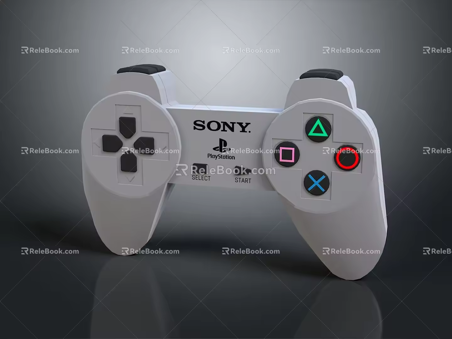 gamepad wireless gamepad game console accessories gamepad gamepad 3d model