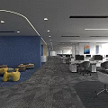 Modern Conference Room With Long Wooden Table White Office Chairs Large Screen And Ceiling Lighting