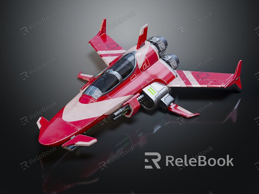 Modern Fighter Starfleet Fighter Fighter Science Fiction Fighter model