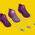 Modern Shoes 3d model