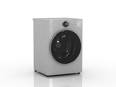 Modern washing machine drum washing machine 3d model