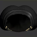 Black Leggings With Brown Belt And Gold Buckles High Waist Design For Daily Use