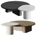 Modern Round Coffee Tables Featuring Smooth Wooden And Textured Stone Surfaces In Stylish Design