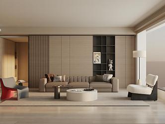 Living room 3d model