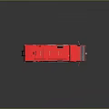 Modern Red Fire Truck 3D Model With Ladder And Emergency Rescue Equipment