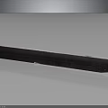 Long Textured Metal Household Item Placed On Smooth Black Surface For Daily Use