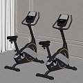 Modern Treadmill Fitness Equipment Sports Equipment 3d model