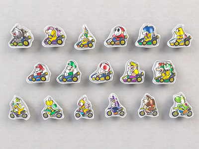 Modern Balloon Kids Cartoon Tide Play Super Mario Decorative Balloon Creative Cartoon Kids Balloon Game Character Balloon 3d model