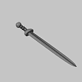 Roman Dagger 3d model