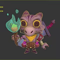 Cartoon Characters Cartoon Animals Cartoon Small Animals Game Characters Virtual Characters Anime Characters Cartoon Elves 3d model