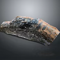 Natural Wood Stone Material With Unique Texture And Earthy Color Tones For Decorative Projects