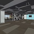 Spacious Fitness Studio With Yoga Mats Equipment Racks And Natural Light