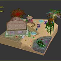 Game Environment Game Scene Fairy Tale Scene Fairy Tale Magic Scene Magic Item Fantasy Scene 3d model