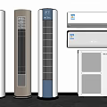 Haier Modern Air Conditioners Including Standing And Wall Mounted Types For Home Use