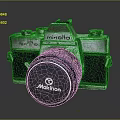 Vintage Minolta SRT101 SLR Camera With Maknon Lens Digital Photography Equipment