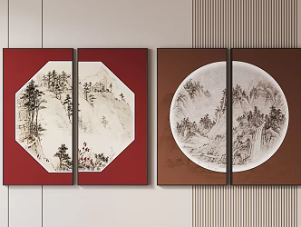 Hanging picture 3d model