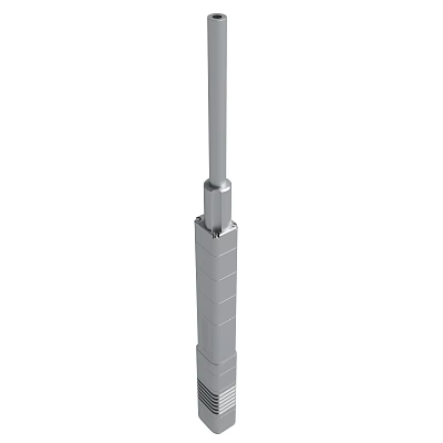 Sturdy Metal Cylindrical Pole Structure With Vertical Design And Polished Surface 3d model