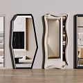 modern mirror floor mirror dressing mirror 3d model