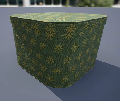 Modern storage box 3d model Modern storage box 3d model