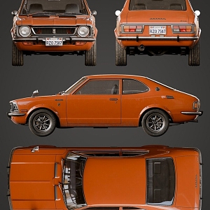 toyota corolla 3d model