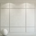 Jianou clapboard wall trim 3d model