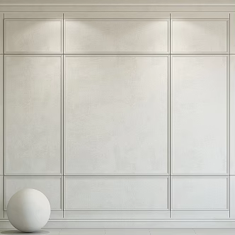 Jianou clapboard wall trim 3d model