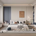 Modern Kids Room Interior With Cozy Bed Playful Toys And Stylish Storage Cabinets