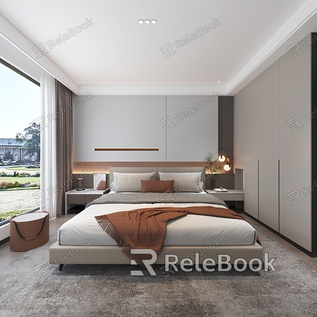 Modern Bedroom model