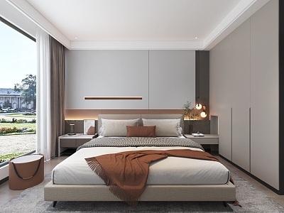 Modern Bedroom model