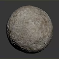 Natural Rustic Stone Wood Sphere With Textured Surface And Black Base Markings