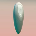 Modern Green Mesh Wireless Speaker Digital Device With Round Button Design