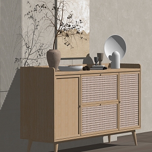 Quiet sideboard SU model 3d model