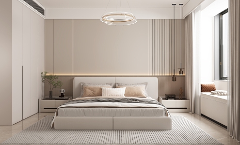 Modern Bedroom 3d model