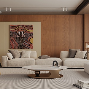 Living room 3d model