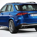 Blue Mercedes AMG SUV Stylish Sporty Exterior With Alloy Wheels And Grille