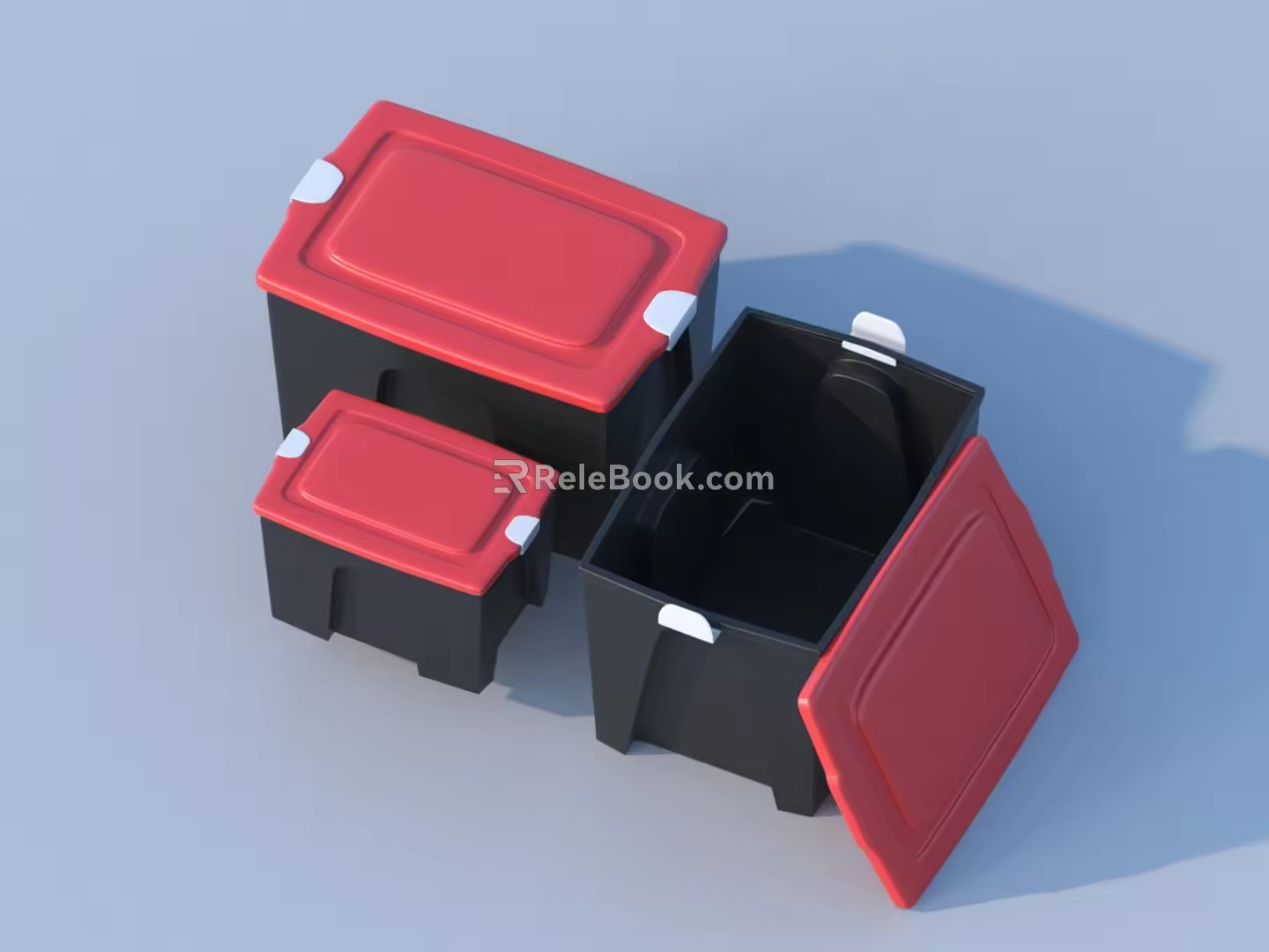 Storage box 3D model 3d model
