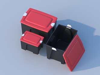 Storage box 3D model 3d model