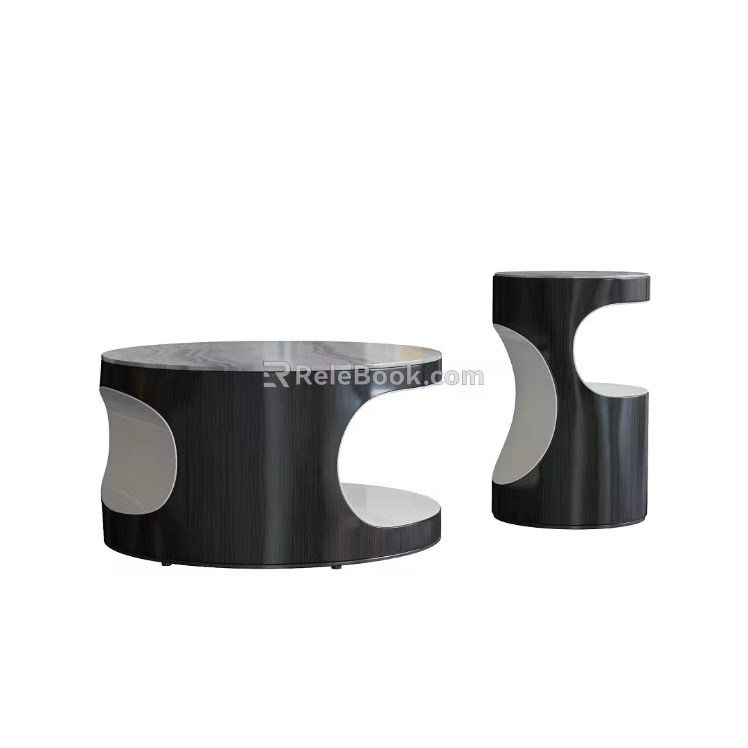 Minotti coffee table 3d model