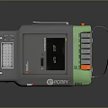Rohde DDI110 Portable Computer Device With Display Keypad And Handle Design