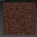 Brick Ground With Herringbone Pattern And Natural Light Shadows In Multiple Angles 3d model
