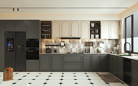 French kitchen 3d model